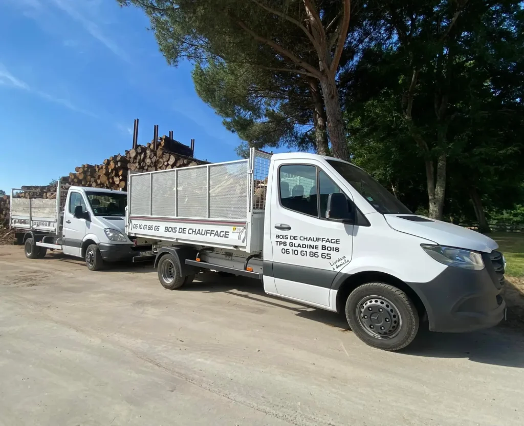 Transport Gladine Bois, votre entreprise de Transport de bois et de piquets, Achat | Vente bois de chauffage, Vente de granulés de bois et Transport Exceptionnel en porte char sur Castelsarrasin.